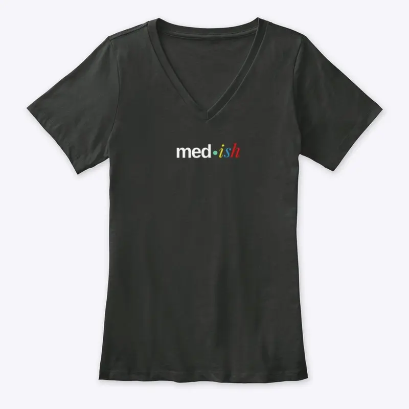 Med•ish V-neck (BLK)